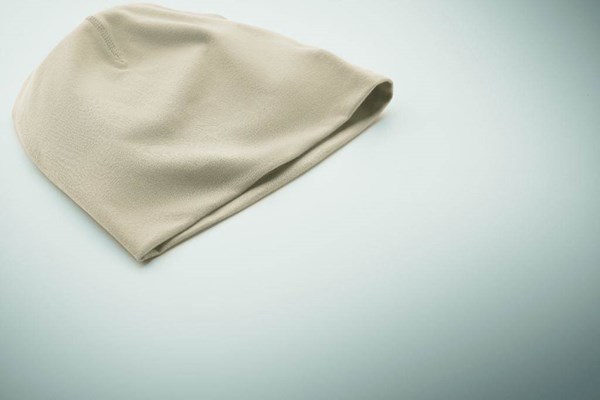 Obrázky: Unisex bavlnená čiapka, béžová, Obrázok 4
