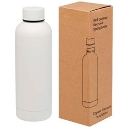 Obrázky: 500ml RCS medená vákuovo izol. fľaša, biela