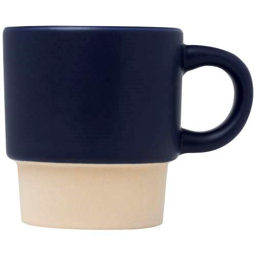 Obrázky: Tm.modrá mat. stohovateľná šálka na espresso 130ml, Obrázok 6