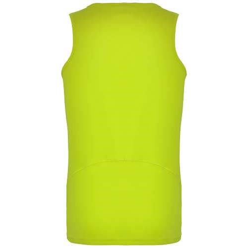 Obrázky: Andre 140 pán. tričko bez rukávov fluor.žlté XXL, Obrázok 2