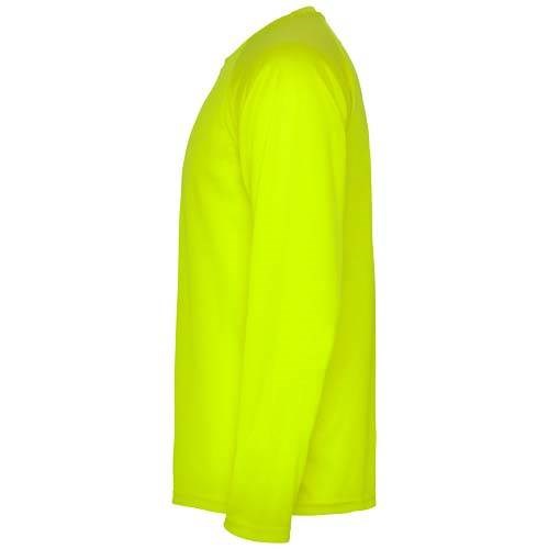 Obrázky: Pán.tričko Montecarlo 150, dl.rukáv,fluor.žlté XXL, Obrázok 5