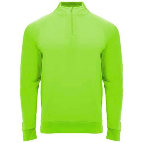 Obrázky: Epiro 200 unisex mikina s dl.ruk., fluor.zelená S