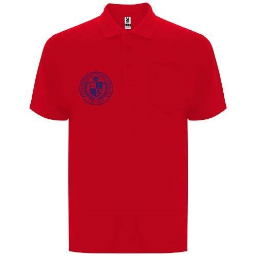 Obrázky: Unisex polokošeľa Centauro Premium 190 červená XL, Obrázok 7