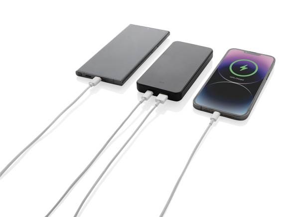 Obrázky: Powerbanka 10000mAh s USB C z RCS recykl. plastu, Obrázok 5