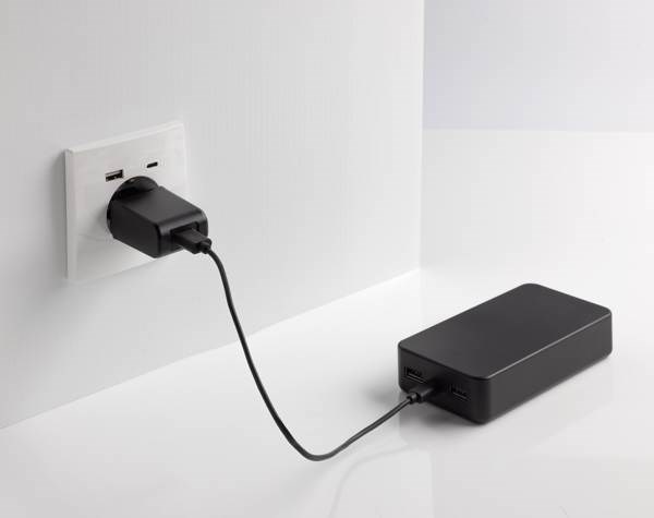 Obrázky: Powerbanka 20000mAh s USB C z RCS recykl. plastu, Obrázok 6