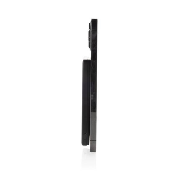 Obrázky: Bezdrôtová magnet. powerbanka 5000mAh 5W,čierna, Obrázok 5