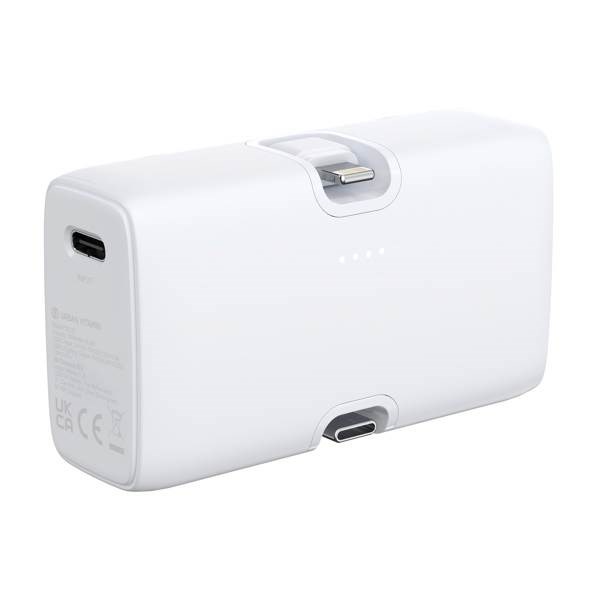 Obrázky: Powerbanka Urban Vitamin 5000mAh 20W PD, biela, Obrázok 2