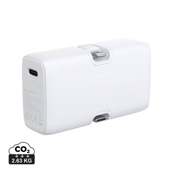 Obrázky: Powerbanka Urban Vitamin 5000mAh 20W PD, biela, Obrázok 13
