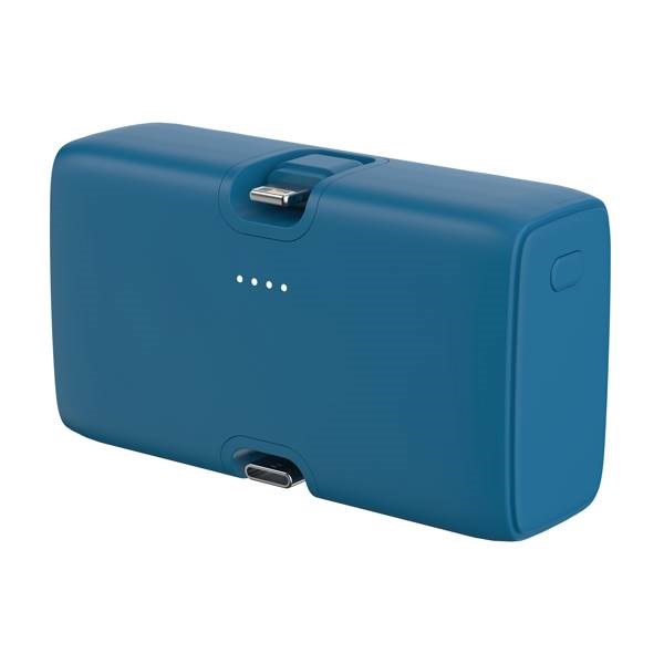 Obrázky: Powerbanka Urban Vitamin 5000mAh 20W PD, modrá, Obrázok 4