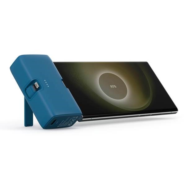 Obrázky: Powerbanka Urban Vitamin 5000mAh 20W PD, modrá, Obrázok 5