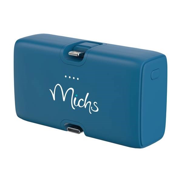 Obrázky: Powerbanka Urban Vitamin 5000mAh 20W PD, modrá, Obrázok 12