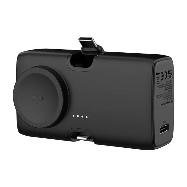 Obrázky: Powerbanka Urban Vitamin 5000mAh 20W PD RSC,čierna, Obrázok 3