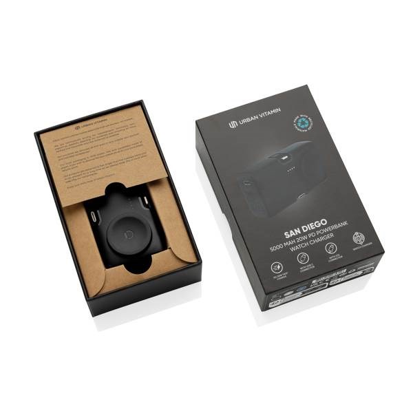 Obrázky: Powerbanka Urban Vitamin 5000mAh 20W PD RSC,čierna, Obrázok 22
