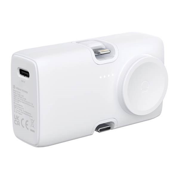 Obrázky: Powerbanka Urban Vitamin 5000mAh 20W PD RSC, biela, Obrázok 4