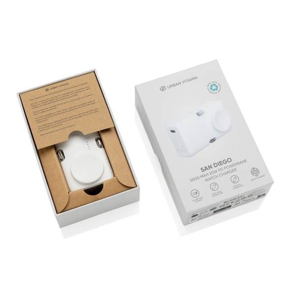 Obrázky: Powerbanka Urban Vitamin 5000mAh 20W PD RSC, biela, Obrázok 14