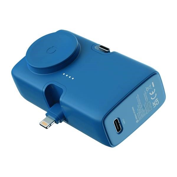 Obrázky: Powerbanka Urban Vitamin 5000mAh 20W PD RSC, modrá, Obrázok 4