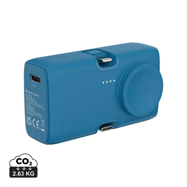 Obrázky: Powerbanka Urban Vitamin 5000mAh 20W PD RSC, modrá, Obrázok 16