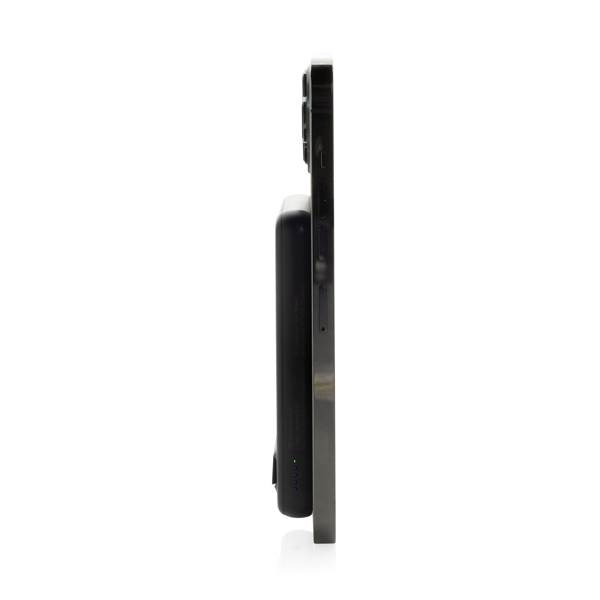 Obrázky: Bezdrôt. magn. powerbanka 5000mAh 5W bambus,čierna, Obrázok 8