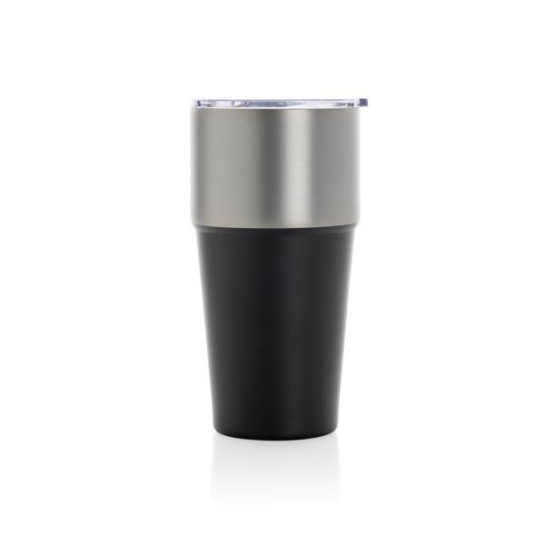 Obrázky: Termohrnček 500ml z RCS recyklovanej ocele,čierna, Obrázok 4