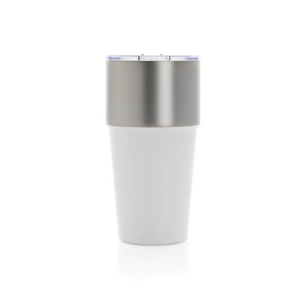 Obrázky: Termohrnček 500ml z RCS recyklovanej ocele, biela, Obrázok 3