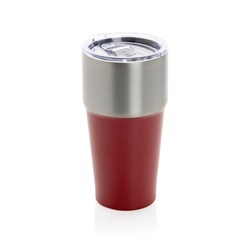 Obrázky: Termohrnček 500ml z RCS recyklovanej ocele,červená