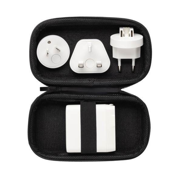 Obrázky: Sada plastových cestovných nabíjačiek s USB-C, Obrázok 3