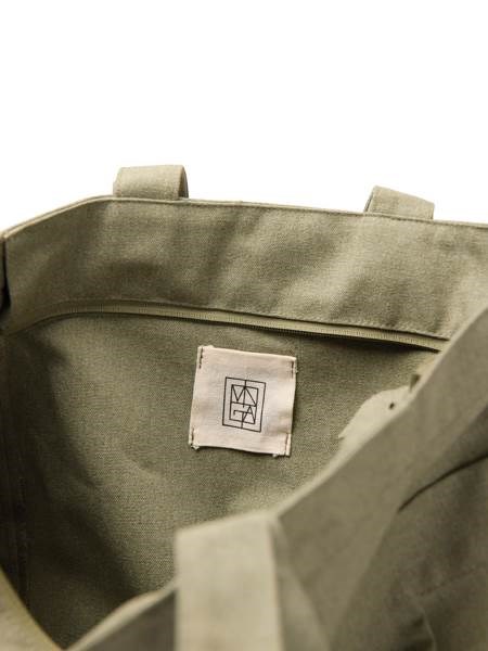 Obrázky: Zelená taška na zips,r. canvas, dve dĺžky popruhov, Obrázok 3
