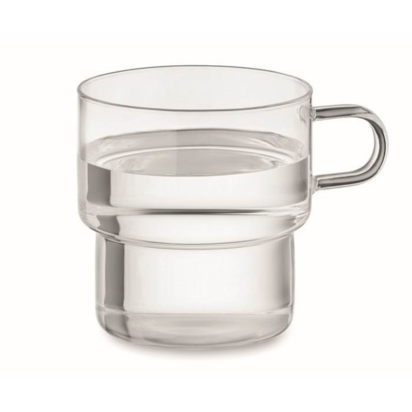 Obrázky: Stohovateľný hrnček z borosilikátového skla 300 ml, Obrázok 2