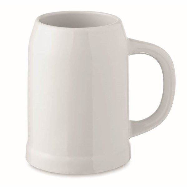 Obrázky: Biely keramický polliter na sublimáciu 500 ml