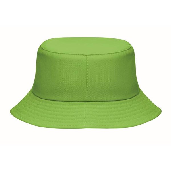 Obrázky: Klobúk  z polyesteru 150g, limetkový zelený, Obrázok 2