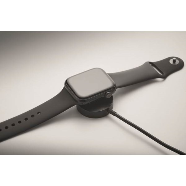 Obrázky: Bambus. prívesok na kľúče s káblom 4v1, čierny, Obrázok 3