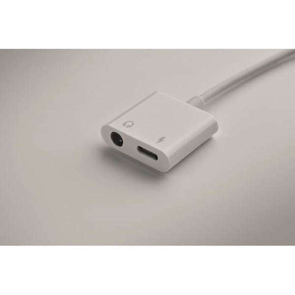 Obrázky: Multifunkčný rozbočovač zvuku USB-C a 3,5mm jack, Obrázok 2
