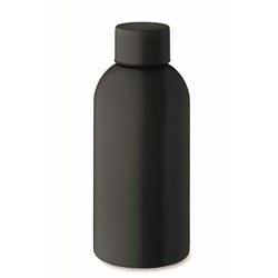 Obrázky: Jednostenná fľaša 500ml, recyklovaný nerez, čierna