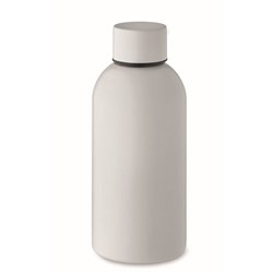 Obrázky: Jednostenná fľaša 500ml, recyklovaný nerez, biela