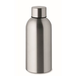 Obrázky: Jednostenná fľaša 500ml,recyklovaný nerez, strieb.