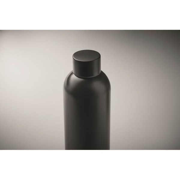 Obrázky: Jednostenná fľaša 750ml, recyklovaný nerez, čierna, Obrázok 2