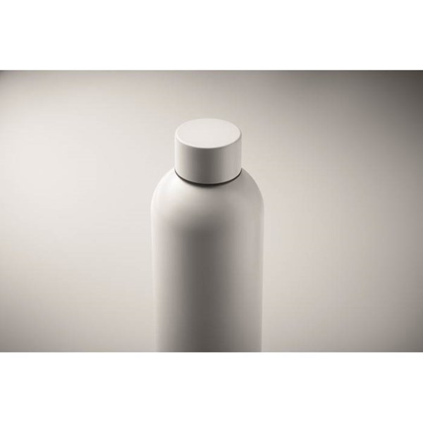 Obrázky: Jednostenná fľaša 750ml, recyklovaný nerez, biela, Obrázok 2