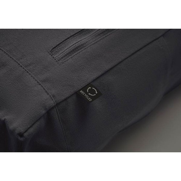 Obrázky: Tm.modrý rolovací ruksak 390g, suchý zips a vrecko, Obrázok 7