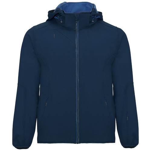 Obrázky: Nám.modrá unisex softshellová bunda Siberia S, Obrázok 9