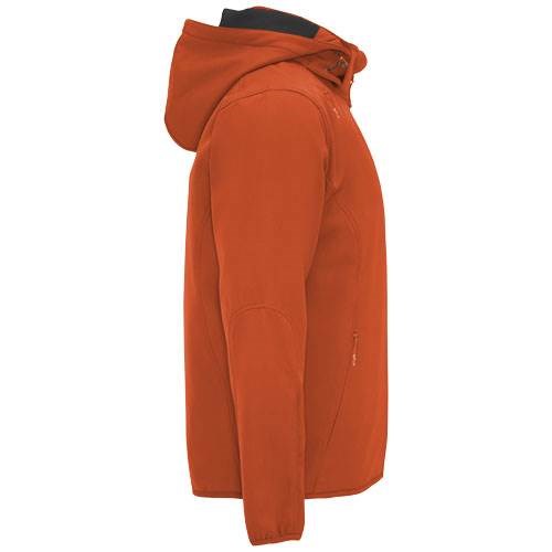 Obrázky: Oranžová unisex softshellová bunda Siberia L, Obrázok 16