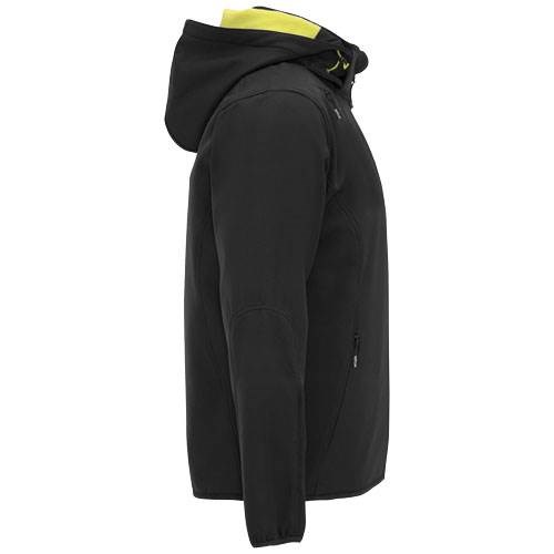 Obrázky: Čierna unisex softshellová bunda Siberia XL, Obrázok 16