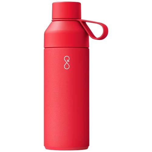 Obrázky: Červená termofľaša Ocean Bottle 500ml s pútkom