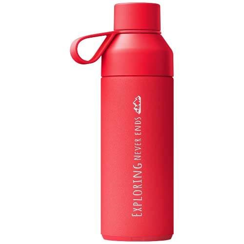Obrázky: Červená termofľaša Ocean Bottle 500ml s pútkom, Obrázok 3