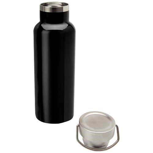 Obrázky: Fľaša na vodu z nerez ocele RCS 500 ml, čierna, Obrázok 3