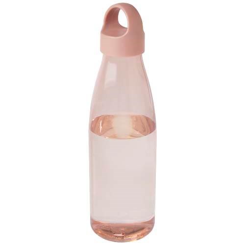Obrázky: Fľaša na vodu z recykl. plastu 800 ml, ružová