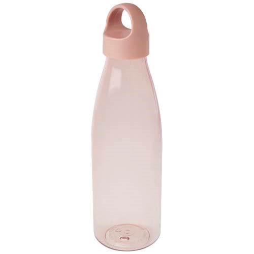 Obrázky: Fľaša na vodu z recykl. plastu 800 ml, ružová, Obrázok 2