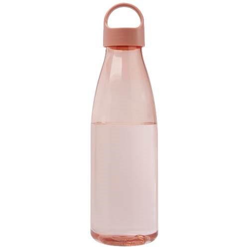Obrázky: Fľaša na vodu z recykl. plastu 800 ml, ružová, Obrázok 3