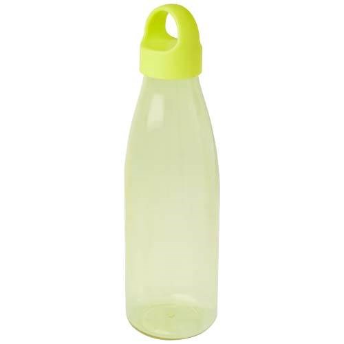 Obrázky: Fľaša na vodu z recykl. plastu 800 ml, limetková, Obrázok 2