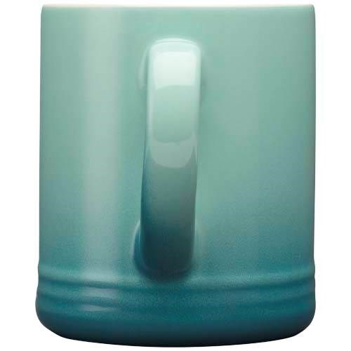 Obrázky: Tyrkysový keramický hrnček 330 ml, prechod farby, Obrázok 7