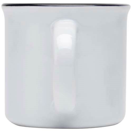 Obrázky: Retro keramický hrnček 240 ml v krabičke, biela, Obrázok 2